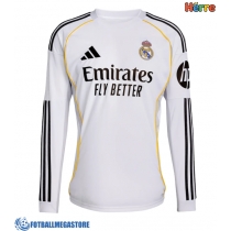 Fotballdrakt Herre Real Madrid Hjemmedrakt 2025-26 Langermet